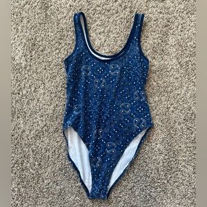 🤍Bandana blue bodysuit🤍